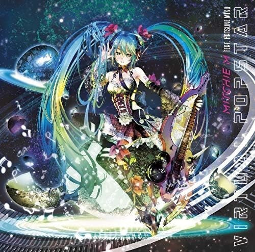 New MITCHIE M FEAT. MIKU HATSUNE-VIRTUAL POP STAR-JAPAN CD