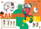 JAPAN Splatoon 2 Ikasu Artbook (Art book) NEW