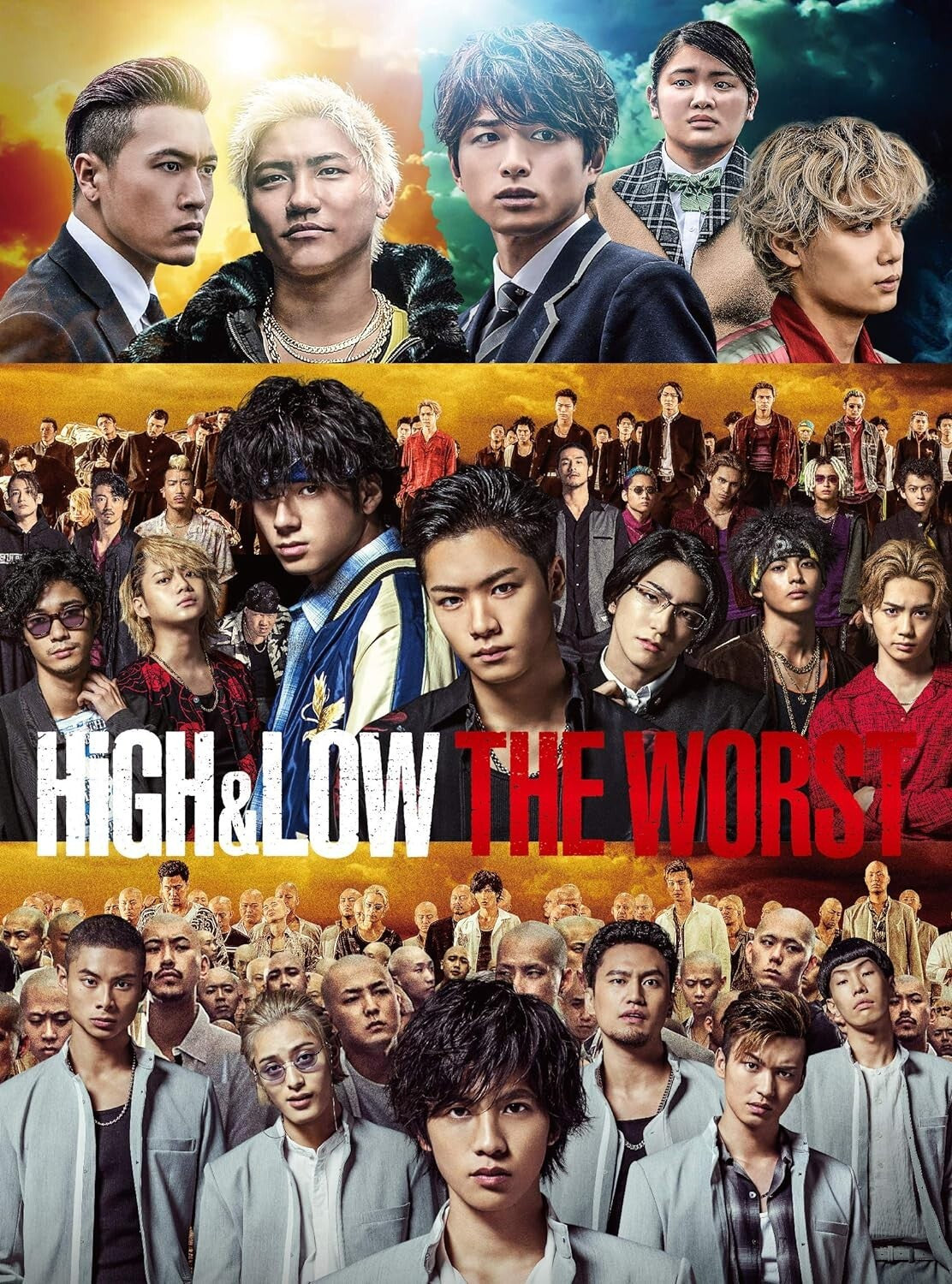 HiGH&LOW THE WORST First Limited Edition 2 Blu-ray Photobook Box Japan New