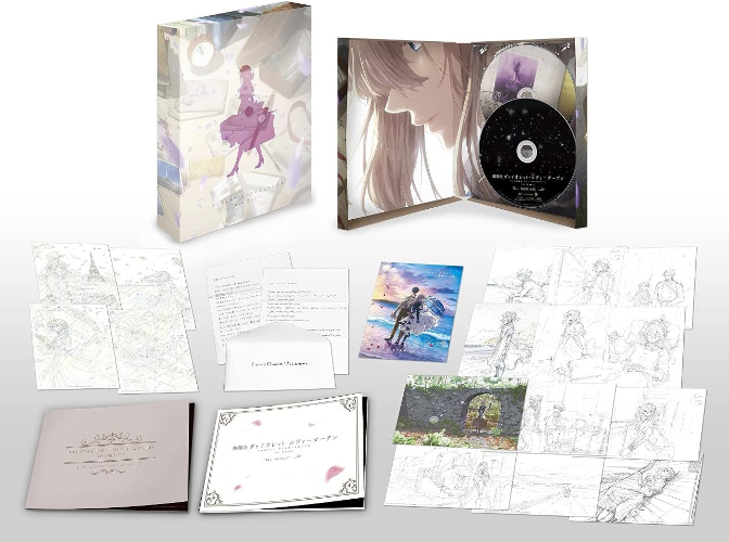 New Violet Evergarden The Movie Special Edition 4K Ultra HD UHD+Blu-ray Book