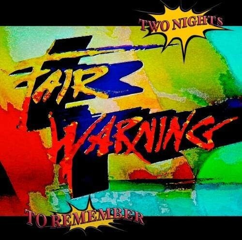 CD FAIR WARNING TWO NIGHTS TO REMEMBER 4CD KICP-1979 Standard Edition
