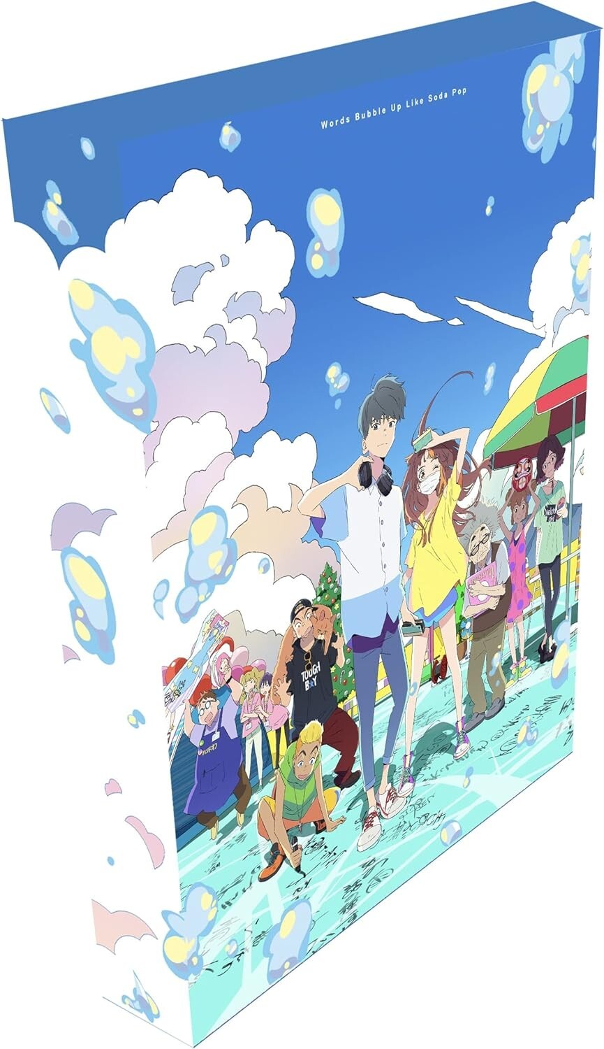 Words Bubble Up Like Soda Pop First Limited Edition 2 Blu-ray Art Book Japan NEW