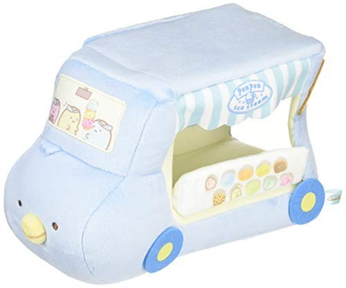 MX53501 Sumiroko Gurashi Collection Pon Pen Ice Cream Scene Plush Wagon New