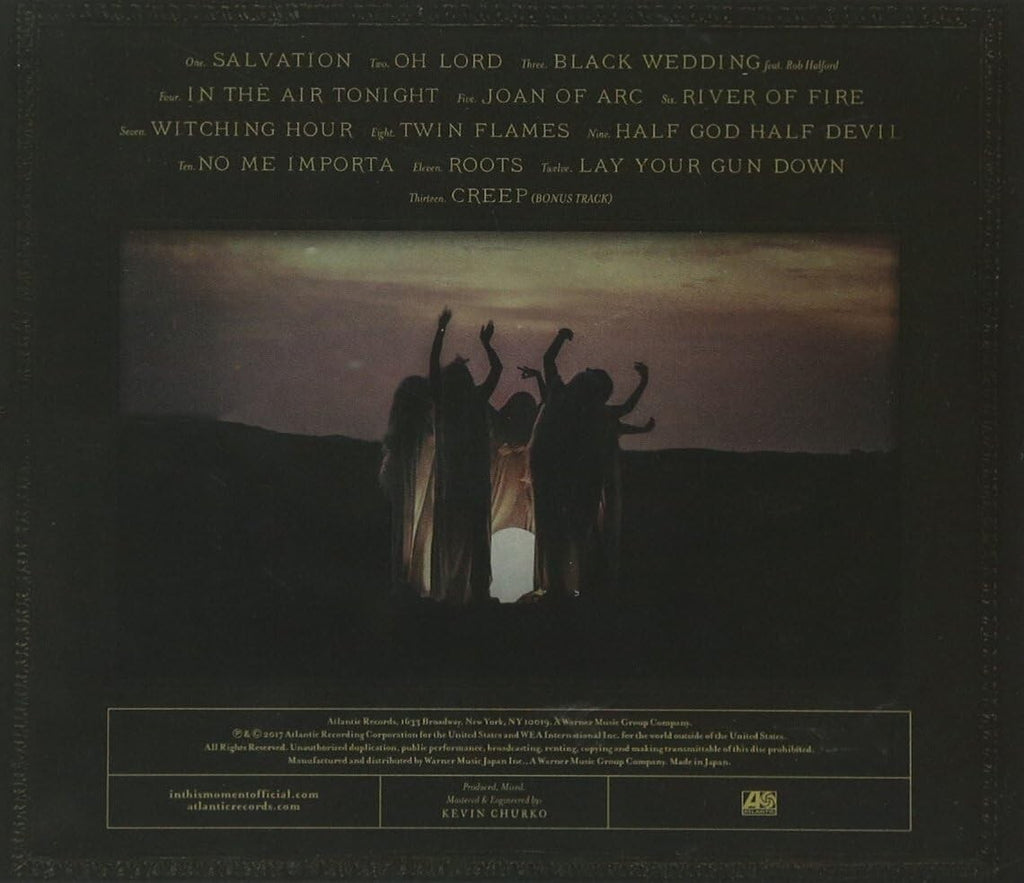 IN THIS MOMENT-RITUAL-JAPAN CD BONUS TRACK New