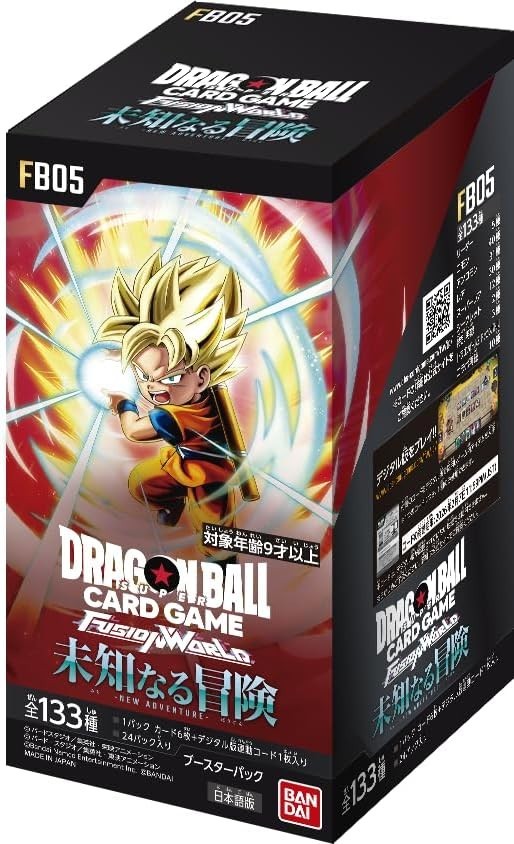 BANDAI Dragon Ball Super Card Game Fusion World New Adventure [FB05] 1BOX NEW
