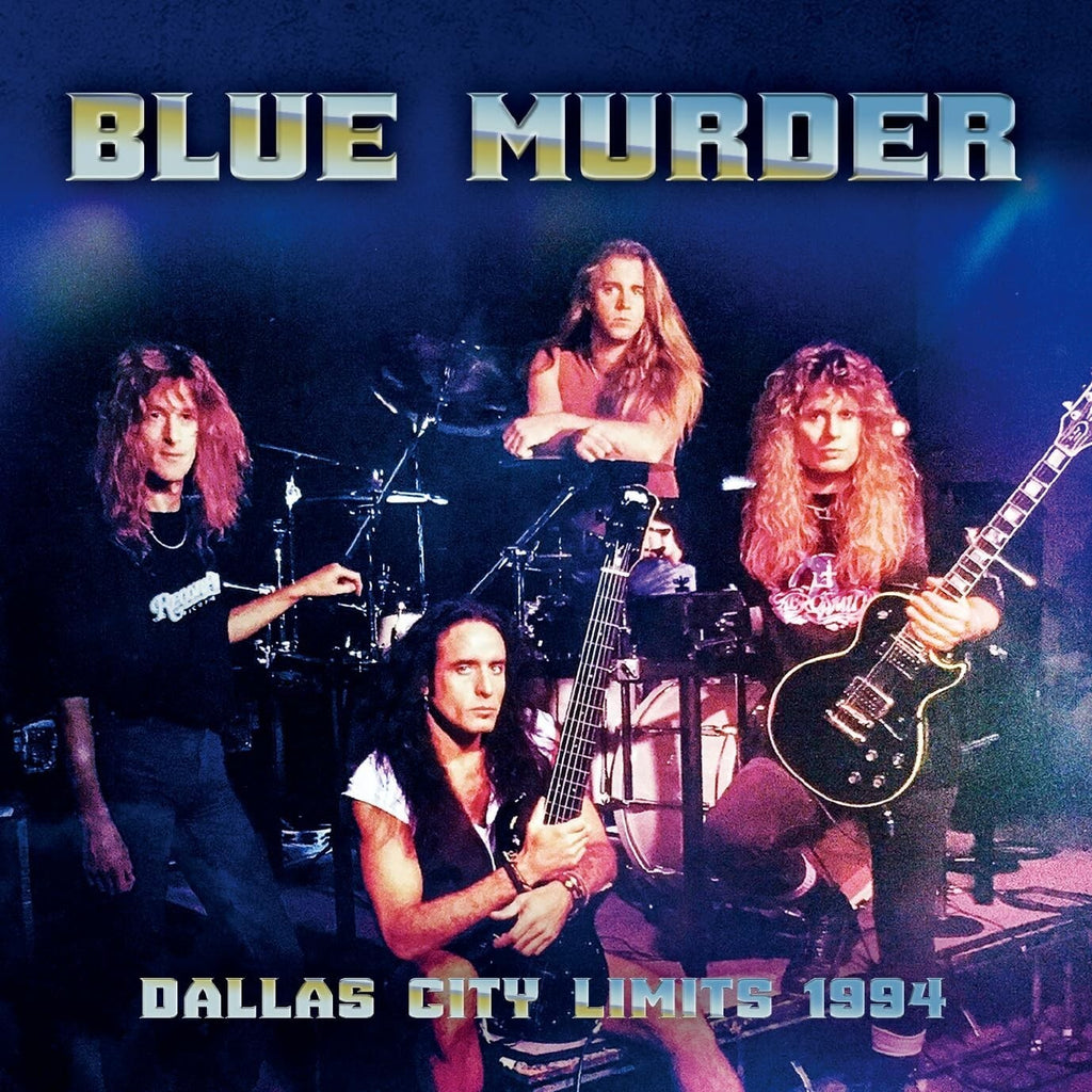BLUE MURDER LIVE IN TEXAS DALLAS CITY LIMITS 1994  JAPAN CD NEW