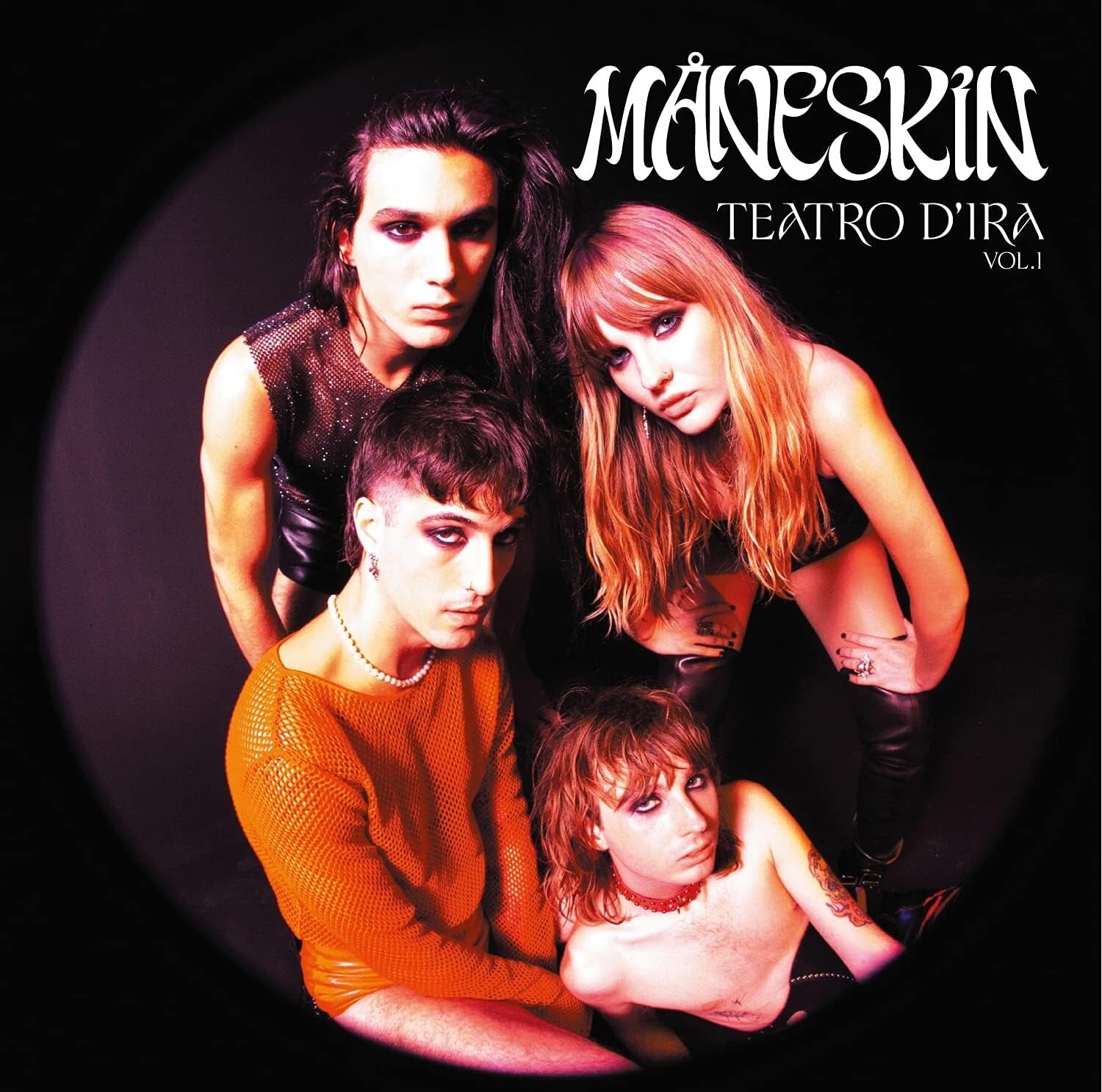 MANESKIN TEATRO D’IRA VOL.1 with BONUS TRACK JAPAN CD New