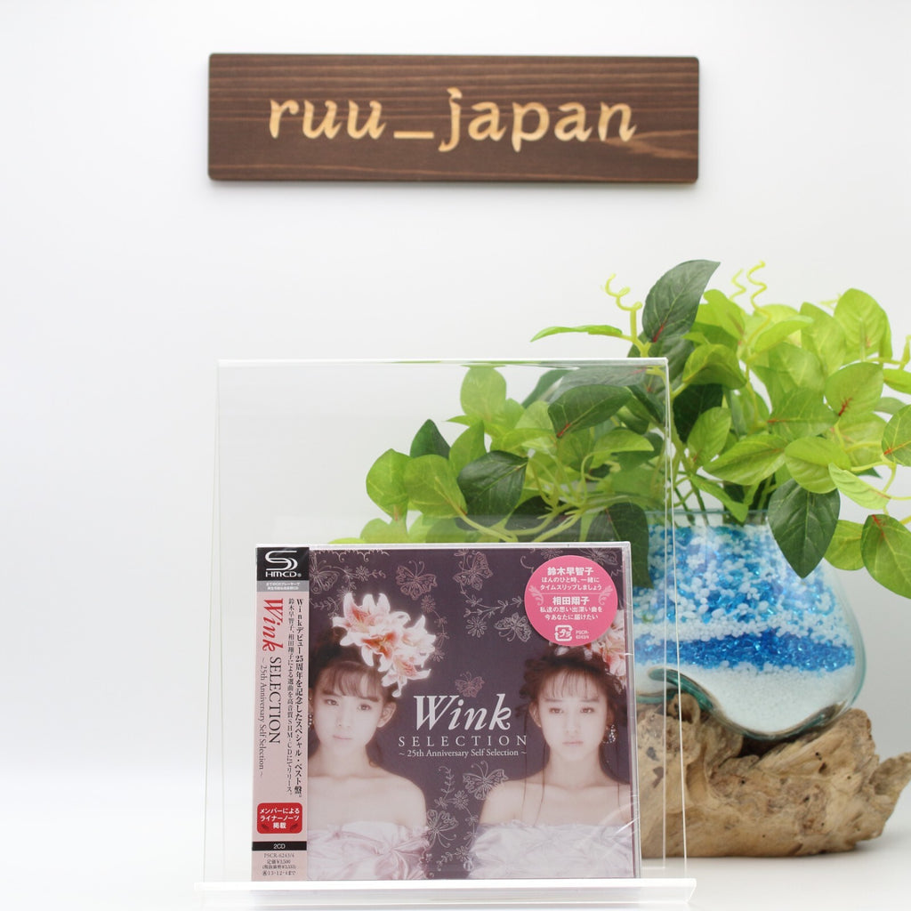 J-Pop Wink SELECTION 25TH ANNIVERSARY SELF SELECTION Music CD from Japan New