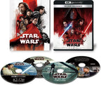 New Star Wars The Last Jedi 4K ULTRA HD+3D+2D Blu-ray VWES-6641 Standard Edition