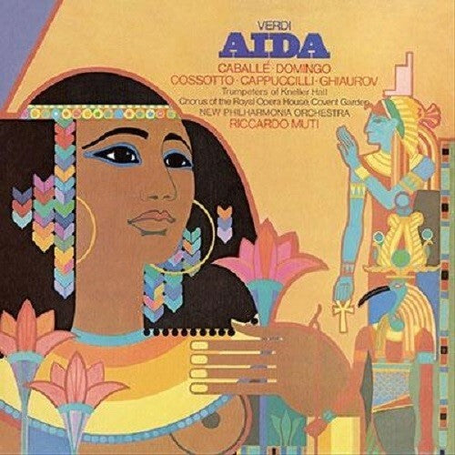 Verdi Aida Riccardo Muti Caballe Domingo 2 SACD Hybrid TOWER RECORDS JAPAN NEW