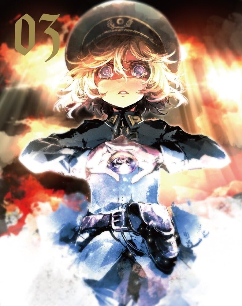New Saga of Tanya the Evil Youjo Senki Vol.3 OST CD Booklet Manga Box Blu-ray