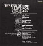 One For All Jazz CD The End Of A Love Affair Paper Sl OBI Japan NEW