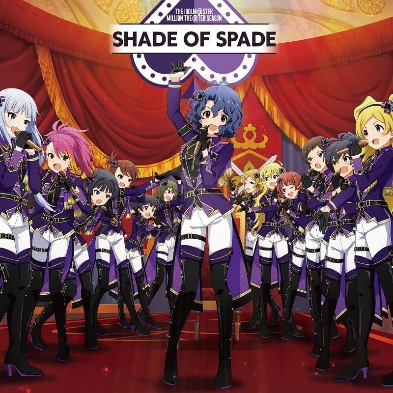 New THE IDOLM@STER MILLION THE@TER SEASON SHADE OF SPADE ALBUM CD Japan