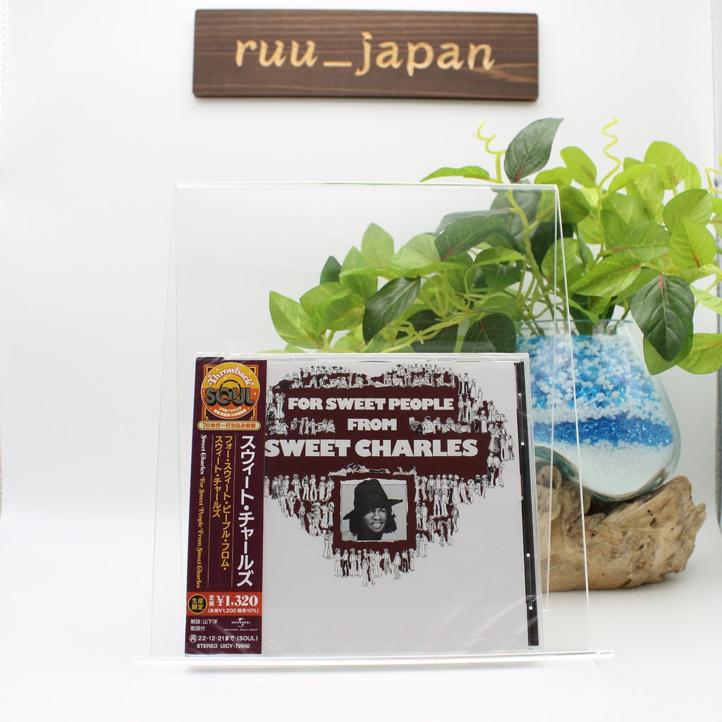 Throwback Soul SWEET CHARLES For Sweet people From Sweet Charles JAPAN CD NEW