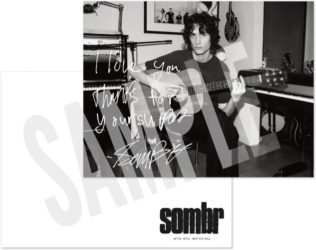CD Sombr I Barely Know Her  From Japan CD 10tracks