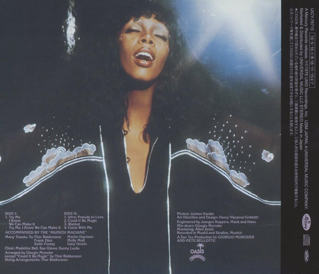 2018 DISCO FOREVER DONNA SUMMER A LOVE TRILOGY JAPAN CD NEW