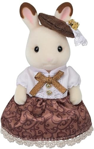 Sylvanian Families Doll [Chocolate Rabbit Family Anniversary Set] C-74 ST New