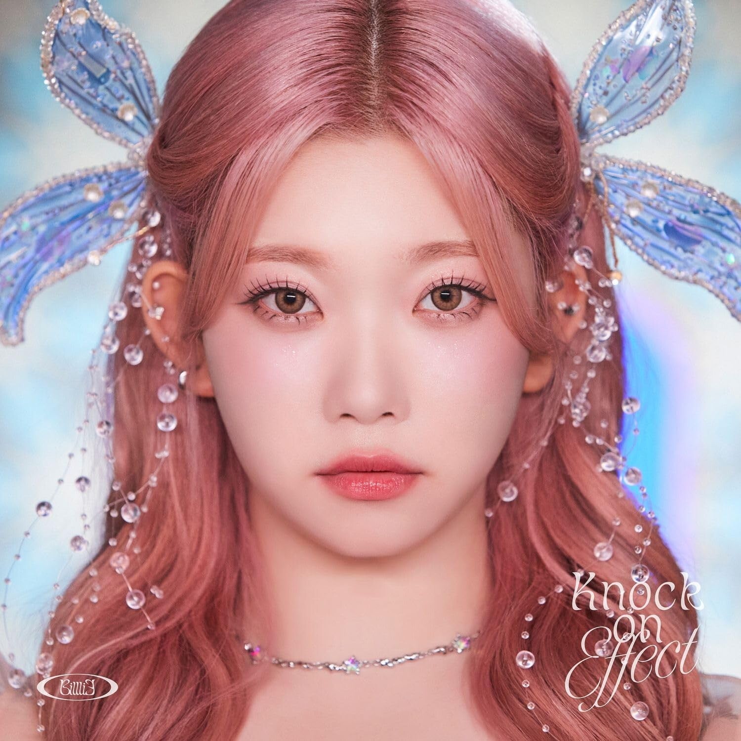 New Billlie Knock-on Effect Solo Edition TSUKI CD Photo Card Sticker Japan