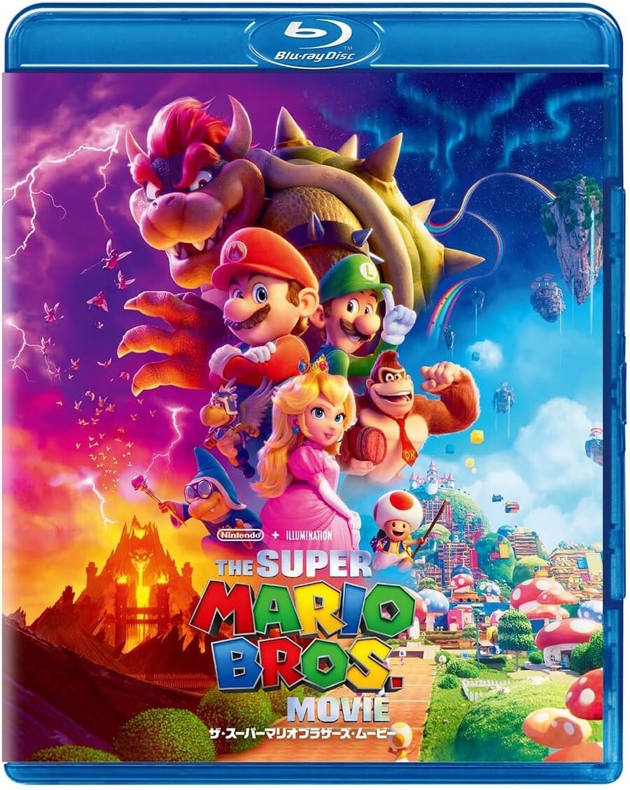 The Super Mario Bros. Movie Blu-ray English & Japanese Best Price New