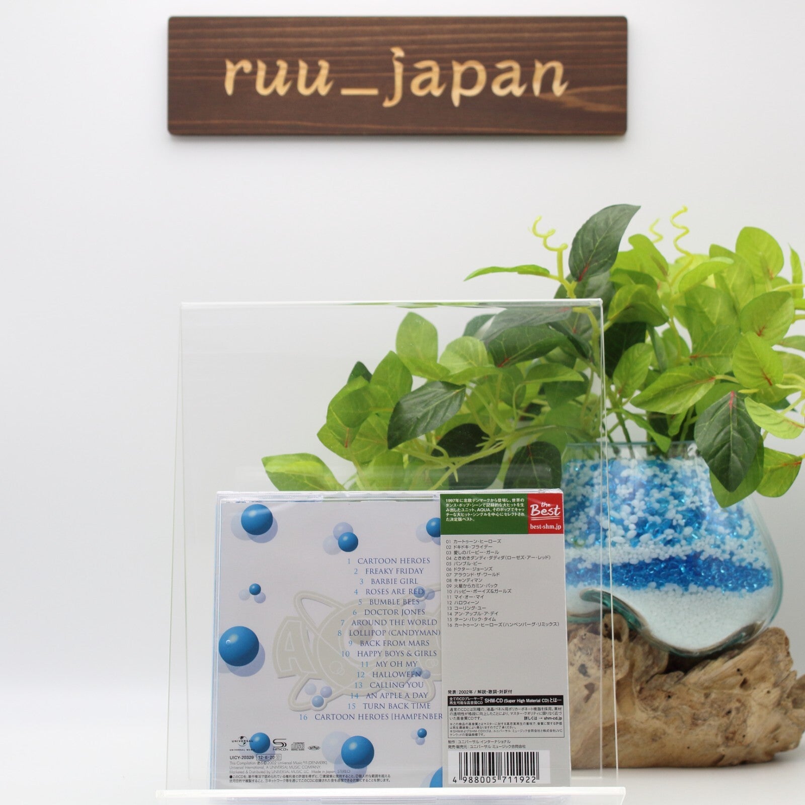 New AQUA-CARTOON HEROES THE BEST OF AQUA-JAPAN SHM-CD