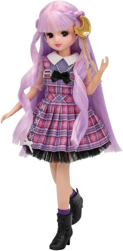 Takara Tomy Plastic Licca-chan Doll Niji Kyun Karl Licca-chan Dress-up NEW
