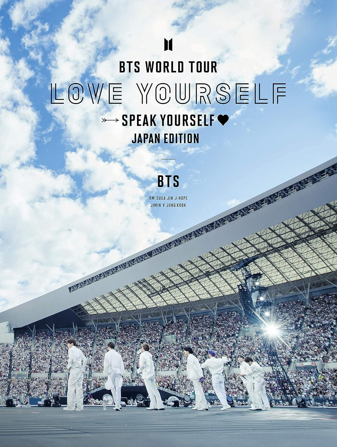 New BTS WORLD TOUR LOVE YOURSELF: SPEAK YOURSELF - JAPAN EDITION Blu-ray
