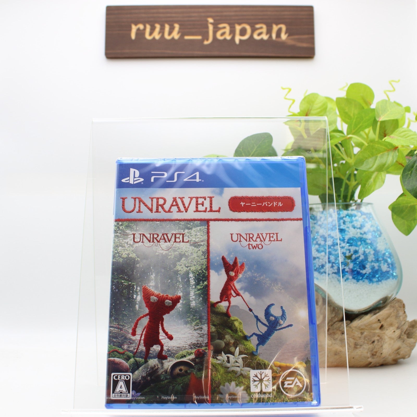 Game PS4 Unravel Yannee Bundle from Japan New