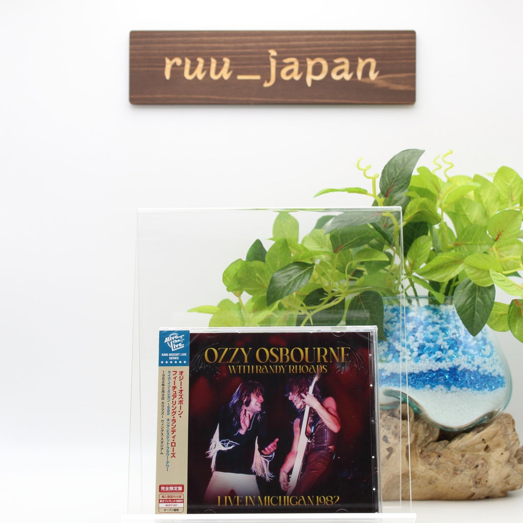 New OZZY OSBOURNE WITH RANDY RHOADS LIVE IN MICHIGAN 1982 JAPAN CD