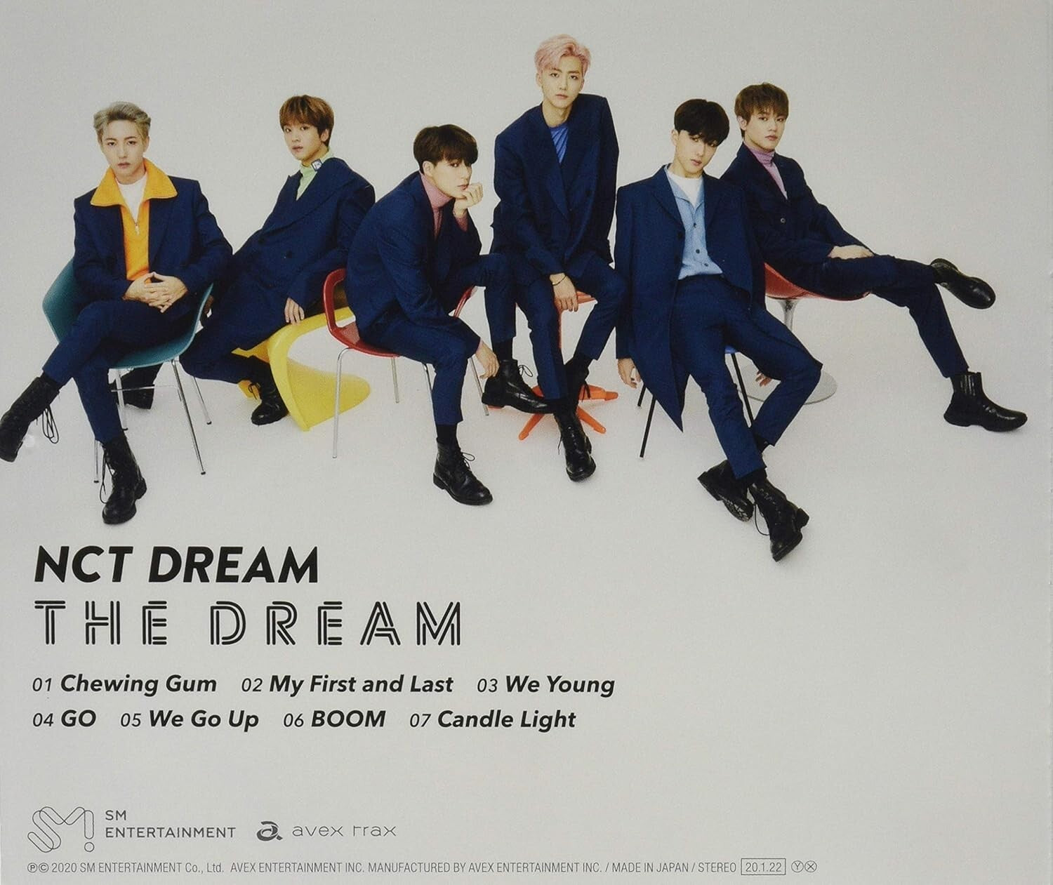 New NCT DREAM THE DREAM (Normal Edition) Japan Music CD