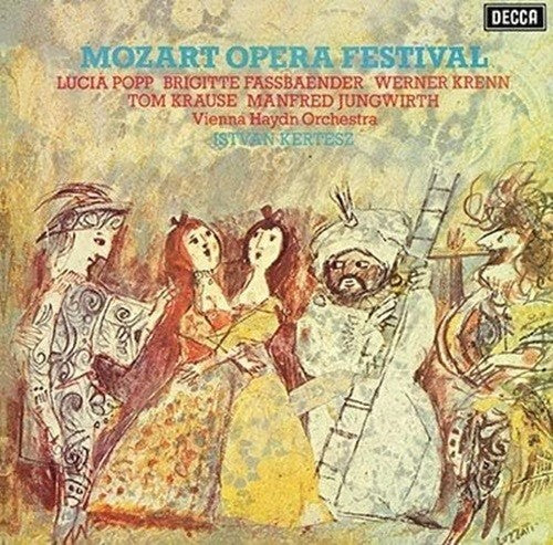 New Istvan Kertesz Mozart Opera Festival Lucia Popp 2 CD TOWER RECORDS JAPAN