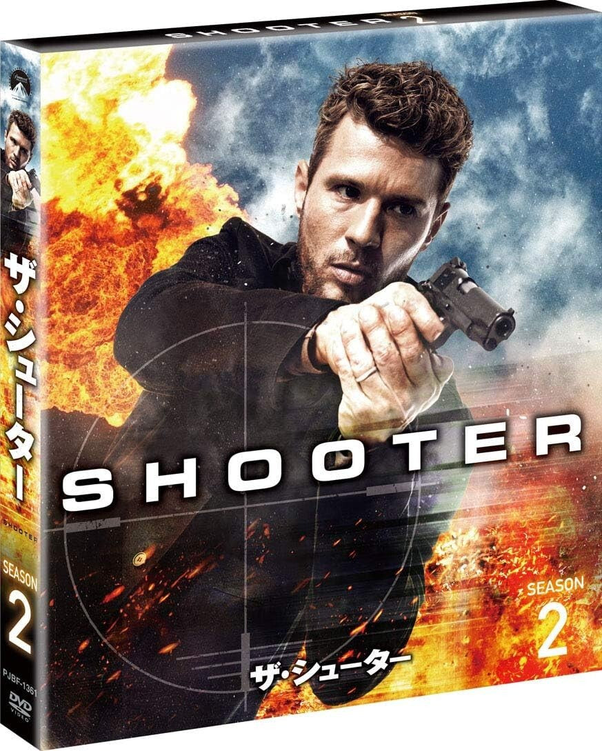 New THE SHOOTER Season 2 DVD 4 Discs Box Japan 2019