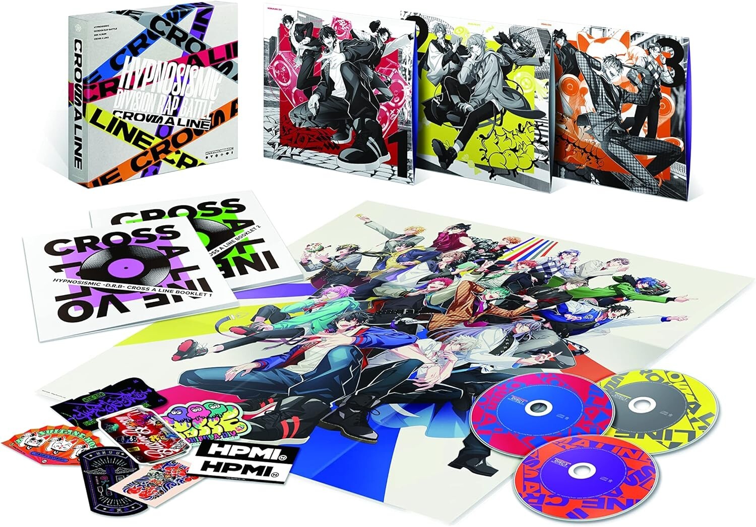 Hypnosis Mic CROSS A LINE LTD/ED CD FROM JAPAN new