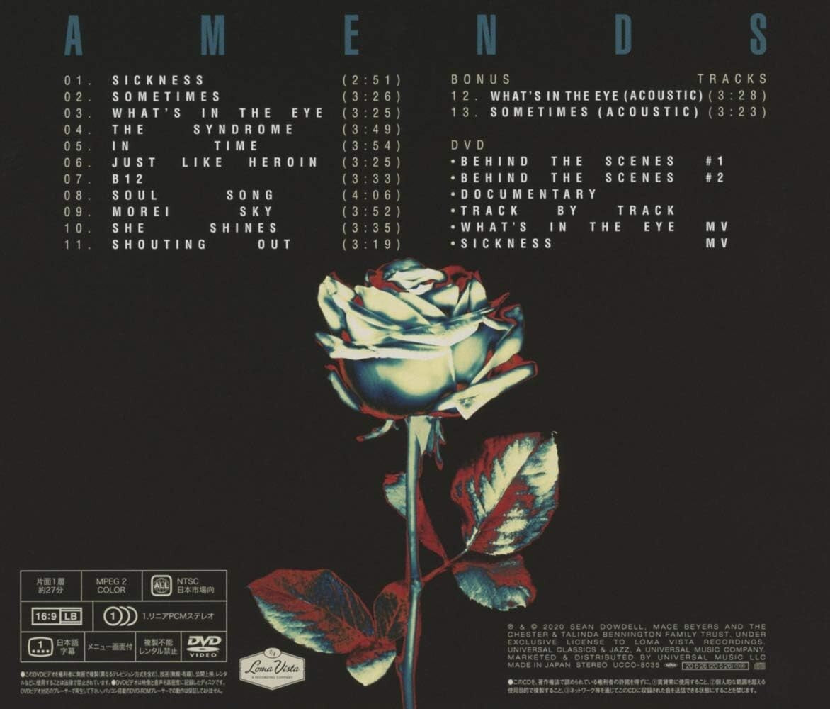 New GREY DAZE AMENDS WITH BONUS TRACKS JAPAN SHM CD + DVD