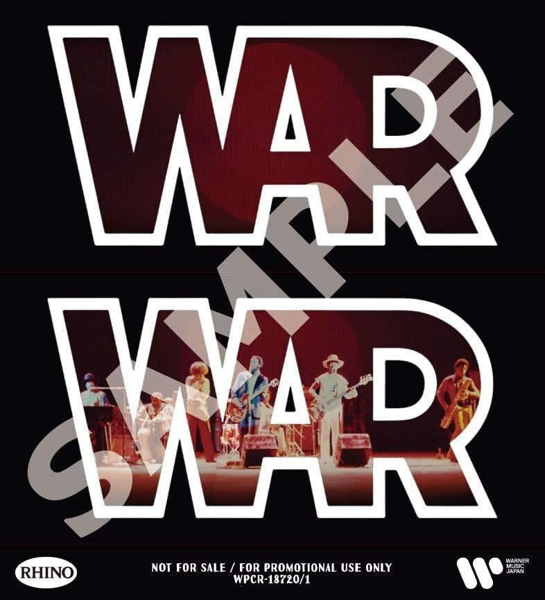 New WAR LIVE IN JAPAN 1974 JAPAN MINI LP 2 CD