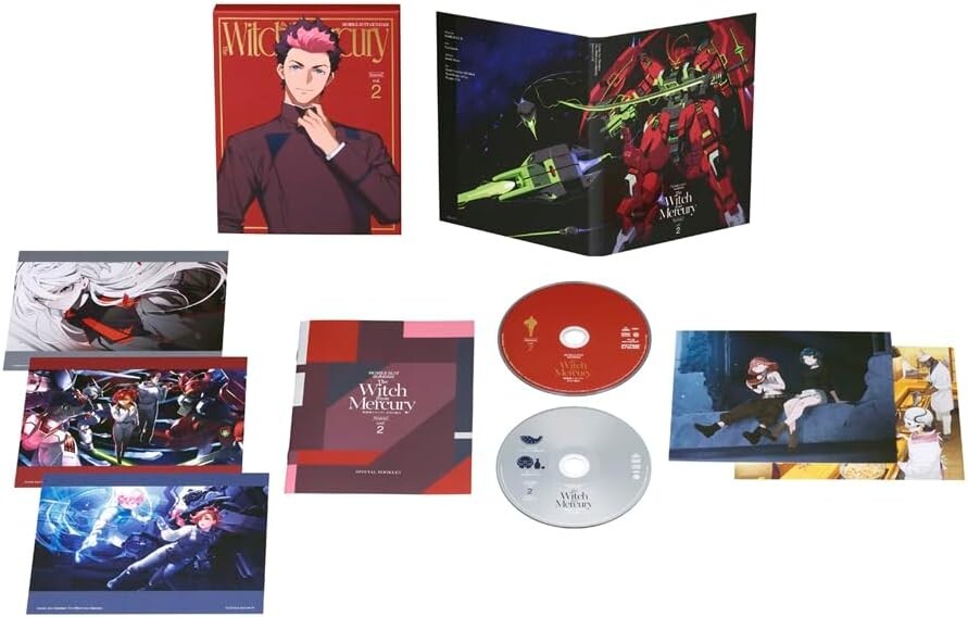 New Mobile Suit Gundam The Witch from Mercury Season 2 vol.2 Limited Edition BD