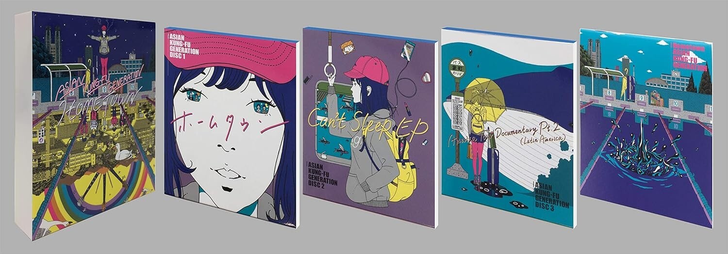 ASIAN KUNG-FU GENERATION Home Town Limited Edition 2 CD DVD Japan New