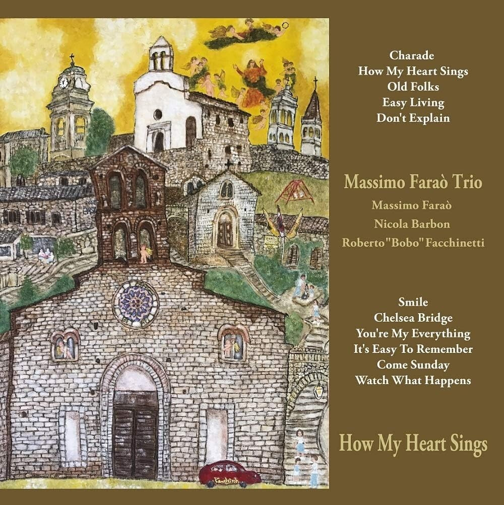 CD New Massimo Fara? Trio Jazz How My Heart Sings Paper Sleeve Japan