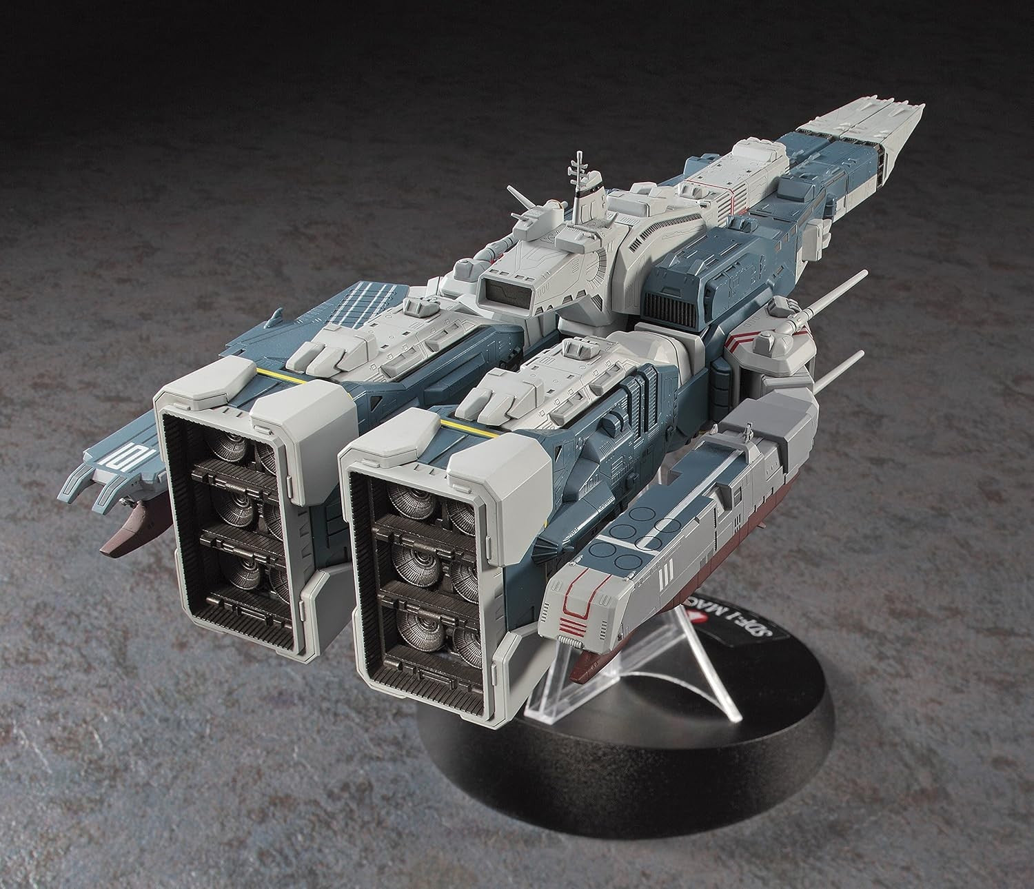 Hasegawa 1/4000 SDF-1 Macross Fortress Ship w / Prometheus and Daedalus NEW