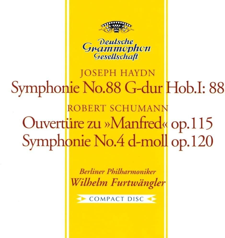 New Schumann, Robert (1810-1856)/Schumann: Symphony No. 4, Manfred CD