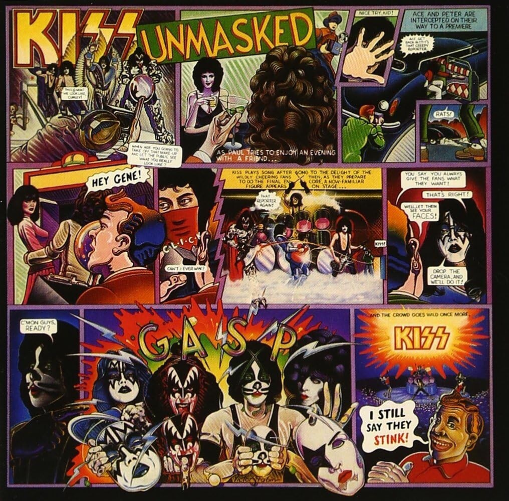 New Kiss CD(SHM-CD) Unmasked Japan OBI