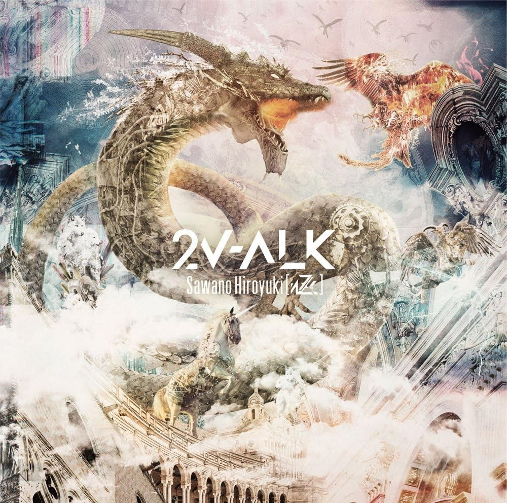 CD New SawanoHiroyuki[nZk] 2V-ALK  with Bonus Track From Japan CD 16tracks
