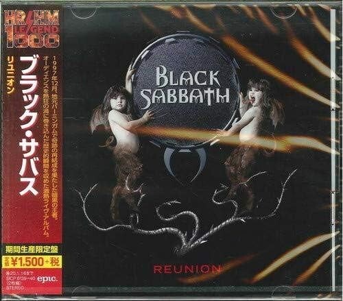 New Black Sabbath Live 2CD Reunion” Japan OBI