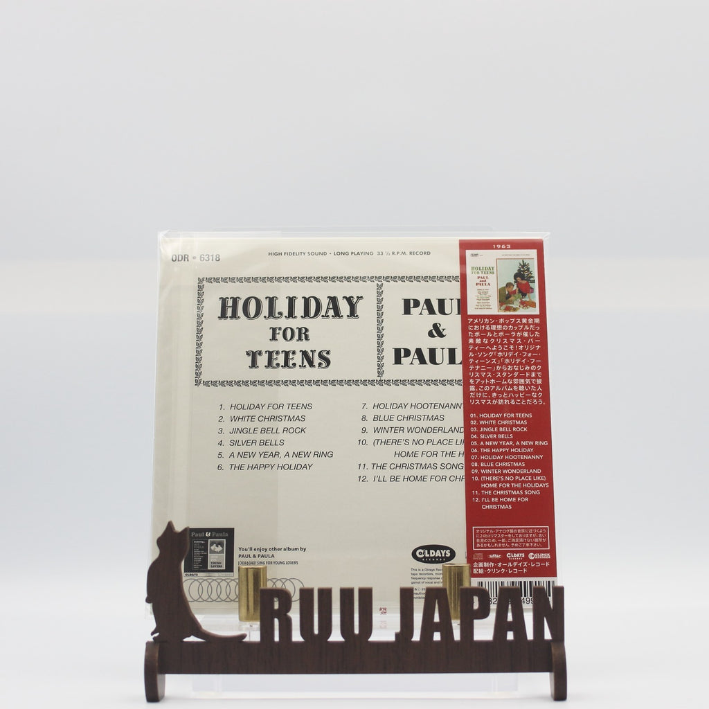 New Paul & Paula Holiday for Teens Japan Music CD
