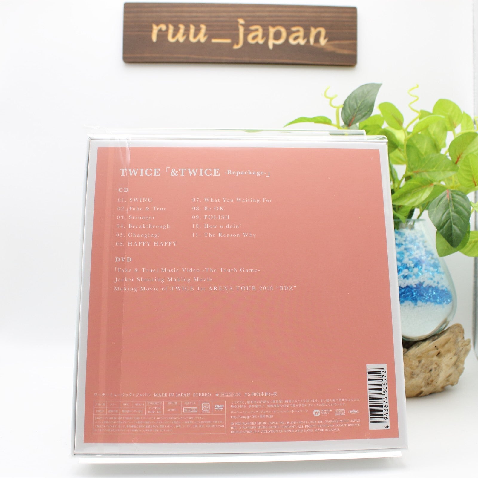 New TWICE &TWICE-Repackage- Limited Edition (CD+DVD+BOOKLET+9CARD+9POSTCARD)