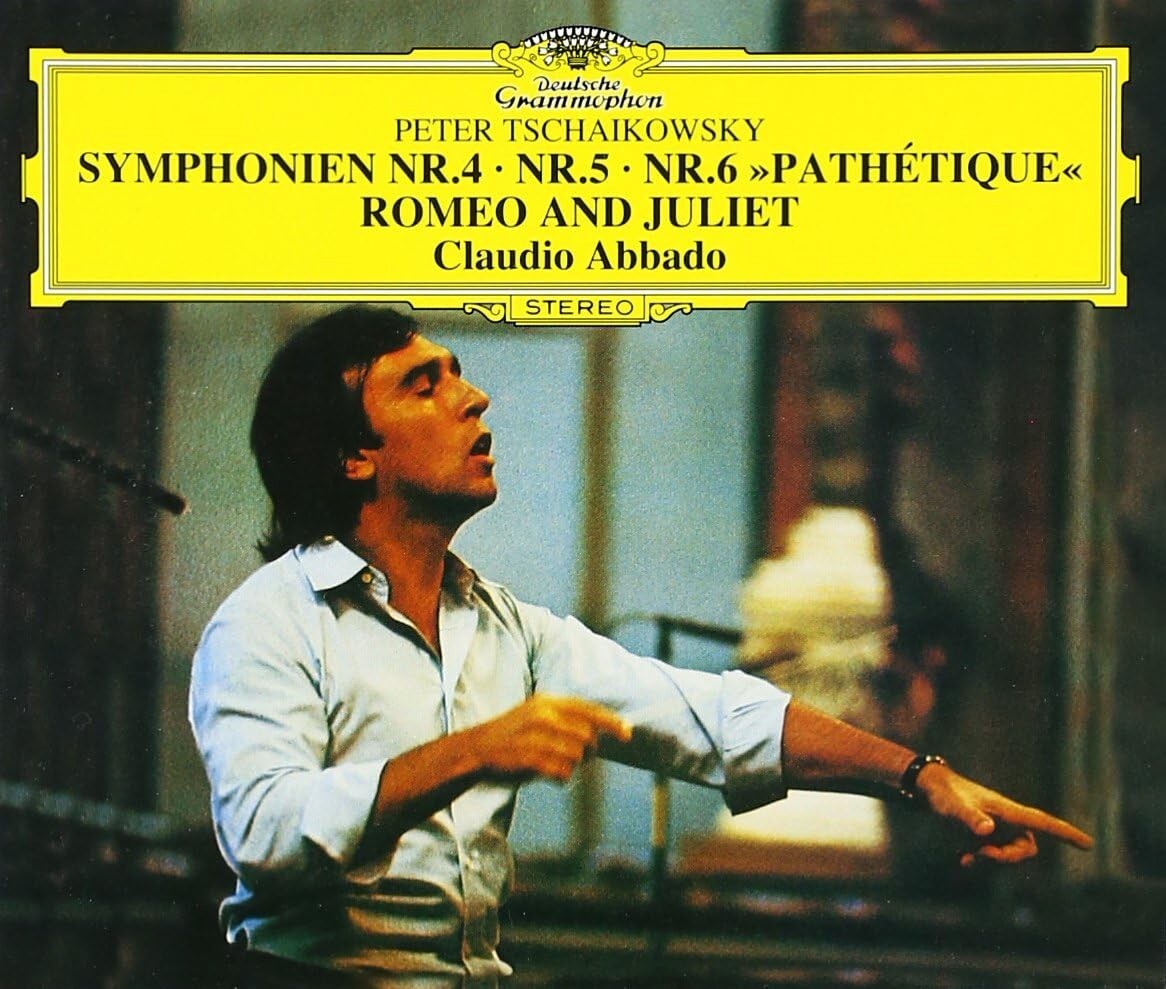 New Abbado VPO Tchaikovsky Symphonies No.4  5 & 6 TOWER RECORDS JAPAN 3CD