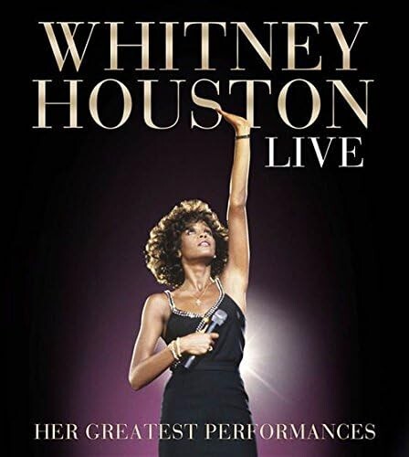New Whitney Houston CD+DVD(Region-2) Live: Her Greatest Performances OBI