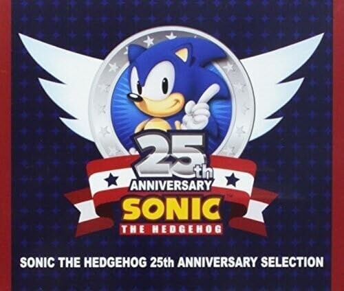 SONIC THE HEDGEHOG 25TH ANNIVERSARY SELECTION 2 CD+DVD WWCE-31380 Japan New