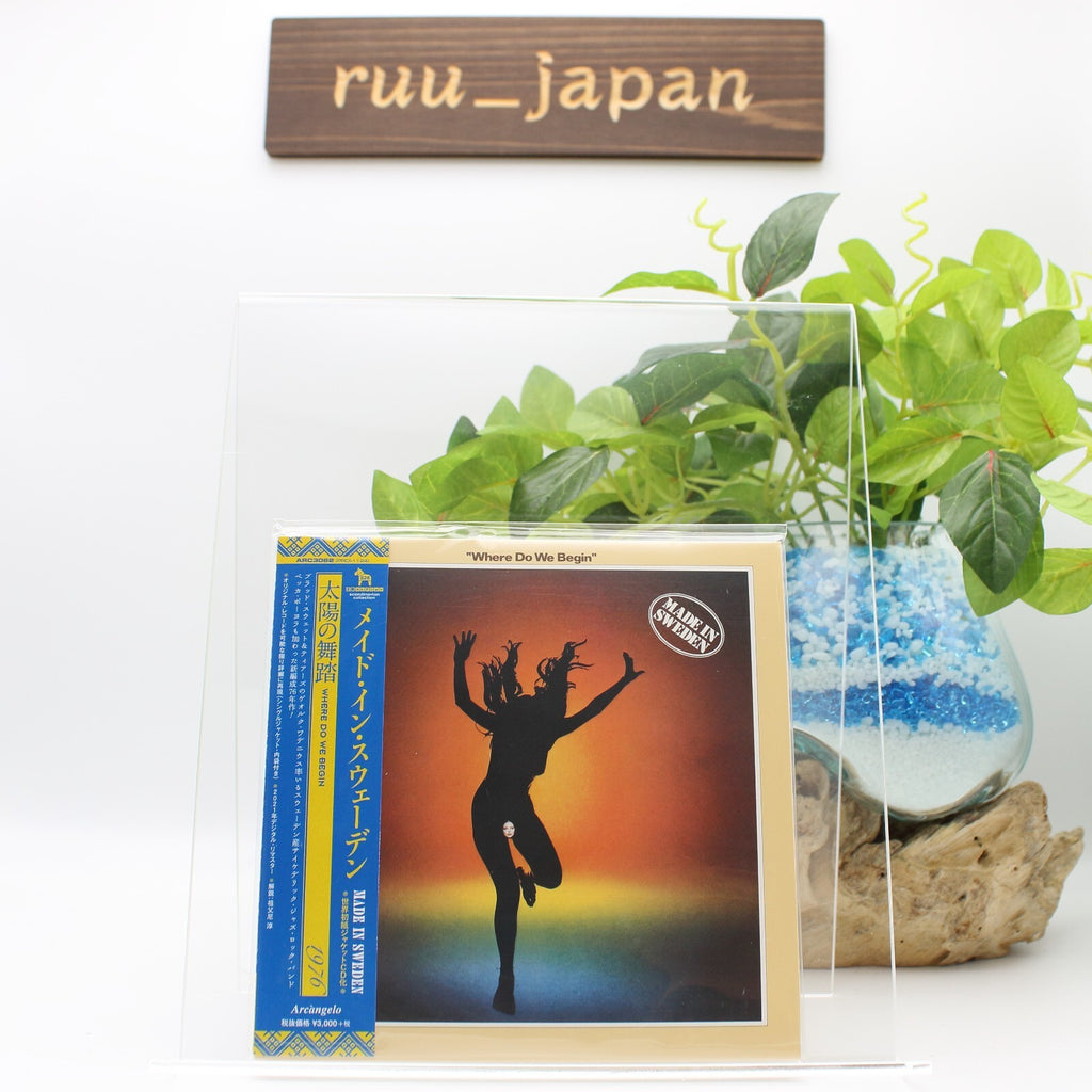 2021 MADE IN SWEDEN Where Do We Begin JAPAN MINI LP CD New