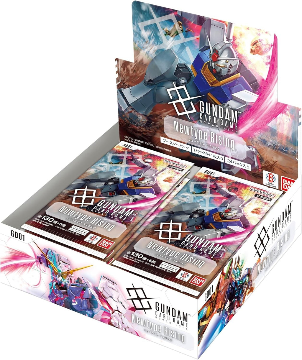 Gundam Card Game Newtype Rising Booster Box GD01 Sealed Japanese NEW