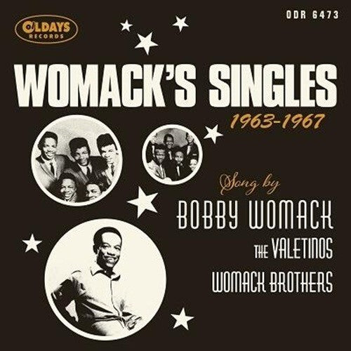 New Bobby Womack The Valentinos The Womack Brothers Womacks Singles Music CD